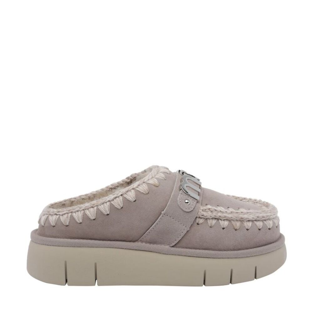Mou Women Bounce Metal Logo Clog